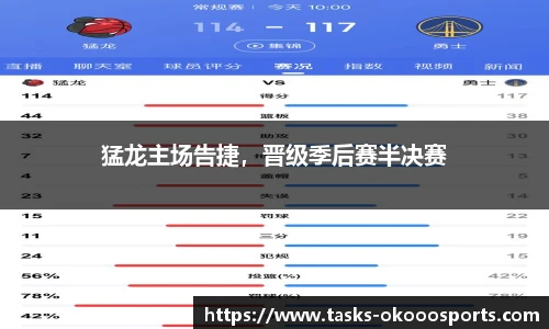 猛龙主场告捷，晋级季后赛半决赛